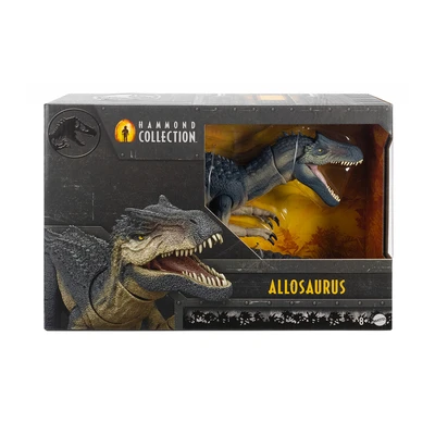 Gambar Jurassic World Figure Hammond Collect Allosaurus - Cokelat