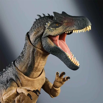 Gambar Jurassic World Figure Hammond Collect Allosaurus - Cokelat