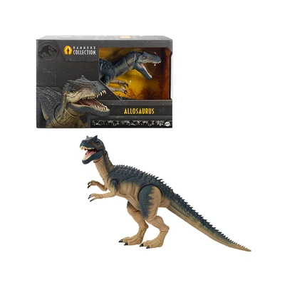 Gambar Jurassic World Figure Hammond Collect Allosaurus - Cokelat