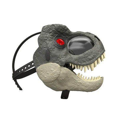 Gambar Jurassic World Roleplay Mask Rage & Roar Tyrannosaurus Rex - Abu-abu