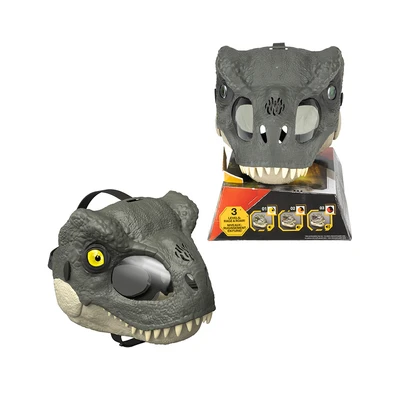 Gambar Jurassic World Roleplay Mask Rage & Roar Tyrannosaurus Rex - Abu-abu