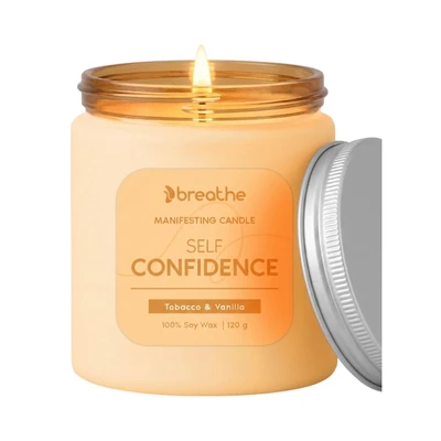 Gambar Breathe Lilin Aromaterapi New Year Resolution 120 gr Random