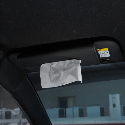 Gambar Otto Klasse Tempat Tisu Mobil Sun Visor PVC - Hitam