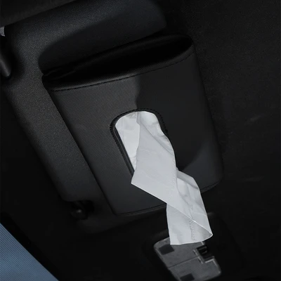 Gambar Otto Klasse Tempat Tisu Mobil Sun Visor PVC - Hitam