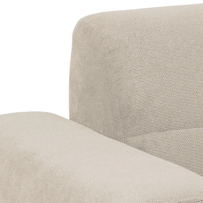 Gambar Nordia Columbia Sofa L Sectional Fabric Caso - Krem