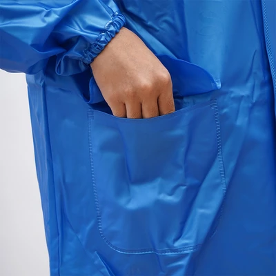 Gambar Otto Klasse Ukuran XXL Jas Hujan PVC Dengan Reflektor - Biru