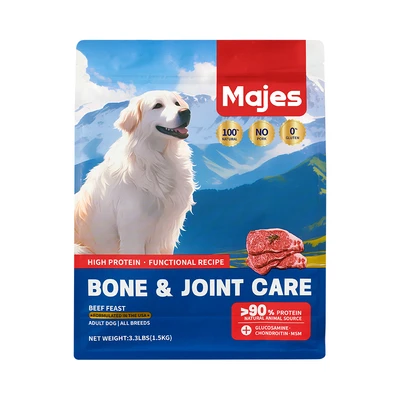 Gambar Majes Makanan Anjing Kering Adult All Breeds Beef Bone & Joint 1.5 kg