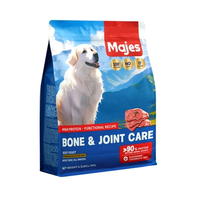 Gambar Majes Makanan Anjing Kering Adult All Breeds Beef Bone & Joint 1.5 kg