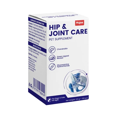 Gambar Majes Suplemen Hewan Hip & Joint Care 100 Tablet