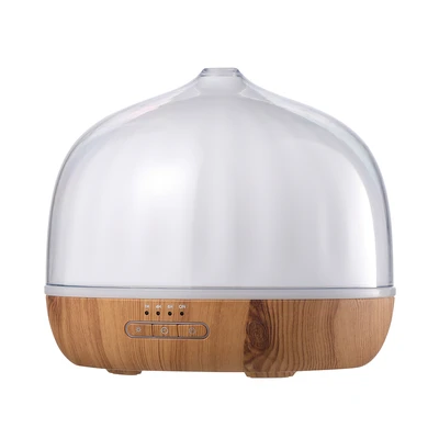 Gambar Breathe Nozomi Ultrasonic Diffuser Aroma - Cokelat Kayu/Putih