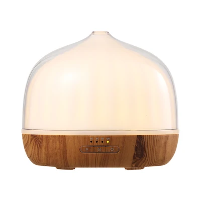 Gambar Breathe Nozomi Ultrasonic Diffuser Aroma - Cokelat Kayu/Putih