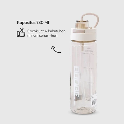Gambar Ataru Botol Minum Tritan 780 ml - Krem