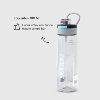 Gambar Ataru Botol Minum Tritan 780 ml - Abu-Abu Tua
