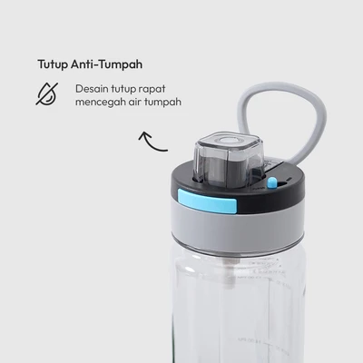Gambar Ataru Botol Minum Tritan 780 ml - Abu-Abu Tua