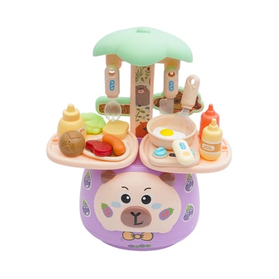 Gambar Pretty Missy Playset Capybara Kitchen Small - Ungu