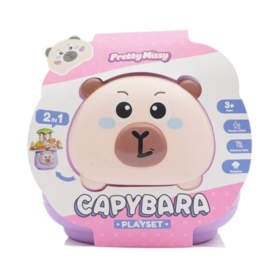 Gambar Pretty Missy Playset Capybara Kitchen Small - Ungu
