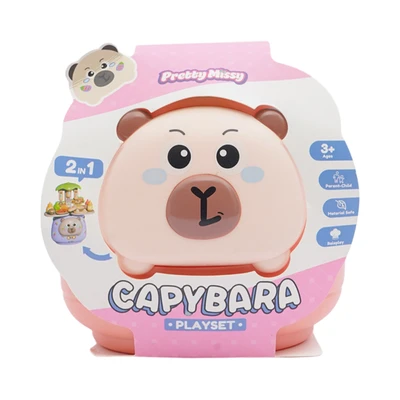 Gambar Pretty Missy Playset Capybara Beauty Small - Pink