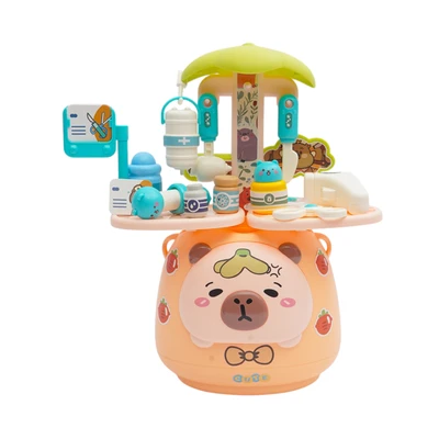 Gambar Pretty Missy Playset Capybara Doctor Small - Oranye