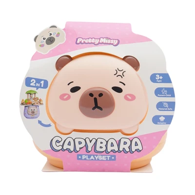 Gambar Pretty Missy Playset Capybara Doctor Small - Oranye