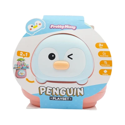 Gambar Pretty Missy Playset Penguin Dessert Shop Small - Pink