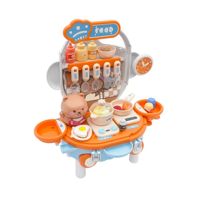 Gambar Pretty Missy Playset Capyplane Kitchen - Oranye/biru