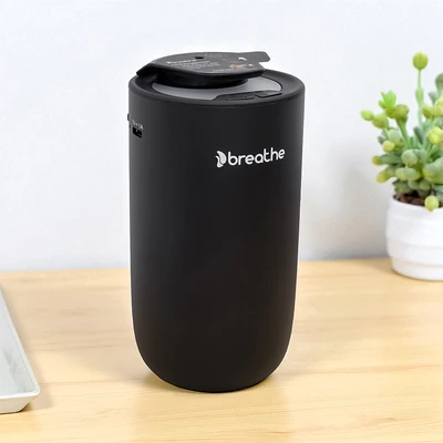 Gambar Breathe Diffuser Aromaterapi Portable - Hitam