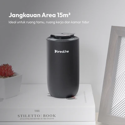 Gambar Breathe Diffuser Aromaterapi Portable - Hitam