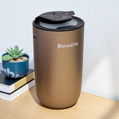 Gambar Breathe Diffuser Aromaterapi Portable - Gold