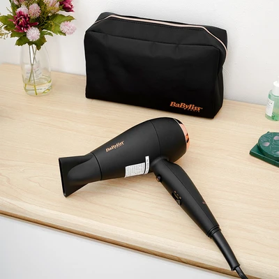 Gambar Babyliss Hair Dryer Travel Pro 6344H 1200-1600 Watt - Hitam