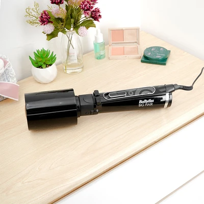 Babyliss Big Hair Blow Dryer Brush Ionic 2885u Hitam