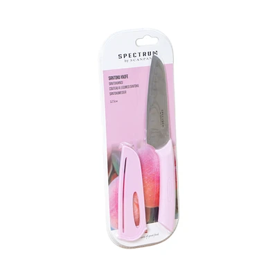 Gambar Scanpan 5 inci Spectrum Pisau Santoku - Pink