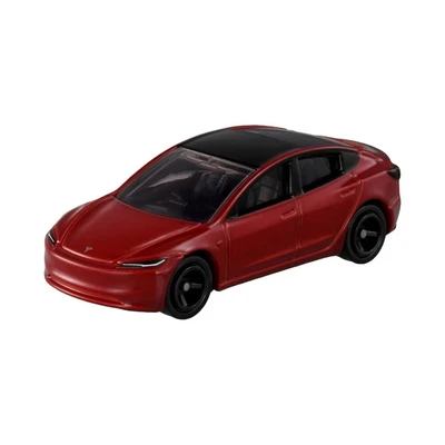 Gambar Tomica Reguler Diecast 98 Tesla Model 1:63 - Merah
