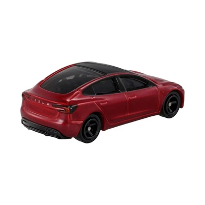 Gambar Tomica Reguler Diecast 98 Tesla Model 1:63 - Merah
