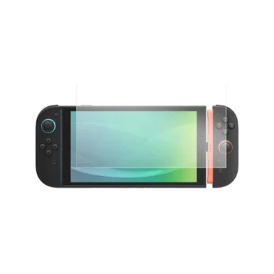 Gambar [Free Gift] Dobe Tempered Glass Screen Protector Nintendo Switch 2 - Transparan