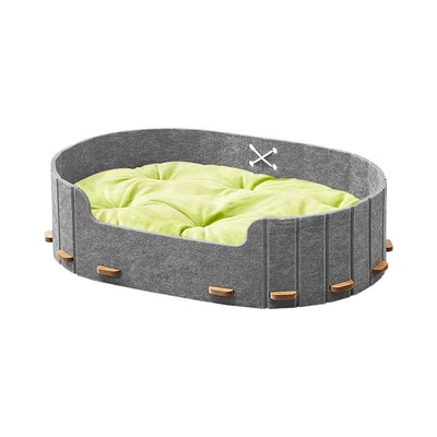 Gambar Pet Kingdom Tempat Tidur Kucing & Anjing - Abu-abu