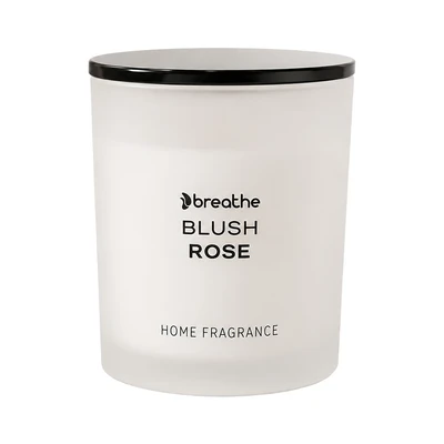 Gambar Breathe Blush Rose Lilin Aromaterapi 190 gr - Putih