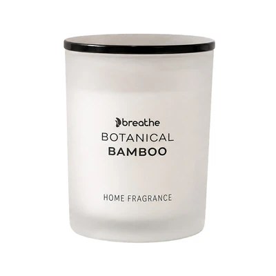 Gambar Breathe Botanical Bamboo Lilin Aromaterapi 190 gr - Putih