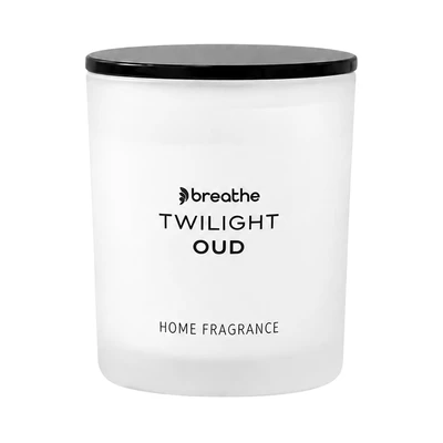 Gambar Breathe Twilight Oud Lilin Aromaterapi 190 gr - Putih