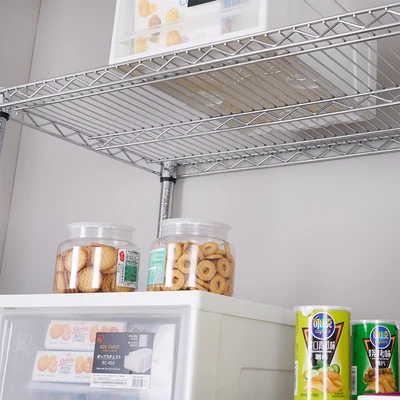 Gambar Krisbow Rak Besi Heavy Duty 5 Tingkat - Silver