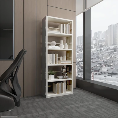 Gambar Masterspace Rak Buku Besi 5 Tingkat 70x30x185 cm - Krem Beige