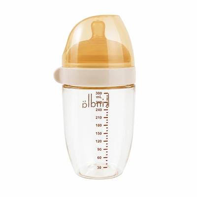 Gambar Kindla Botol Susu Bayi PPSU Ultra Wide Neck 300 ml - Cokelat