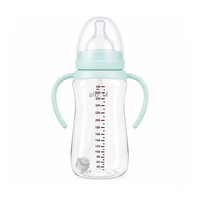 Gambar Kindla Botol Susu Bayi PPSU Wide Neck 300 ml - Biru