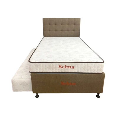 Gambar Selma 120x200 cm Soica Tempat Tidur Sorong 3 In 1 - Cokelat