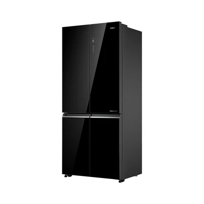 Gambar Aqua Kulkas 4 Pintu Side By Side 529 Liter AQR-TTD576RAG(BK) - Hitam