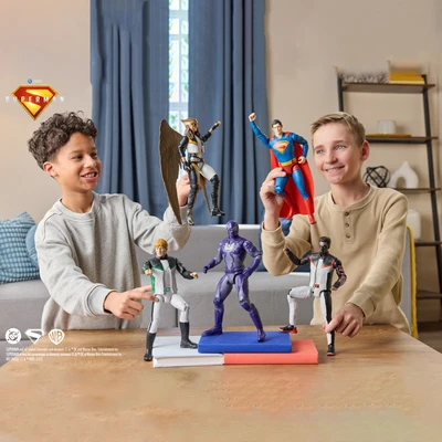 Gambar Dc Comics Action Figure Superman - Biru/merah