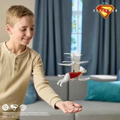 Gambar Dc Comics Figure Handheld Flying Krypto - Putih