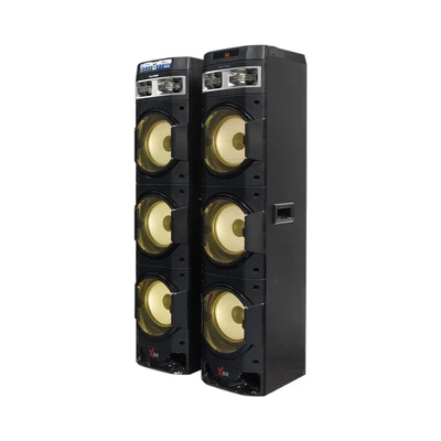 Gambar Polytron Portable Speaker Bluetooth Karaoke PAS 10DF38 - Hitam