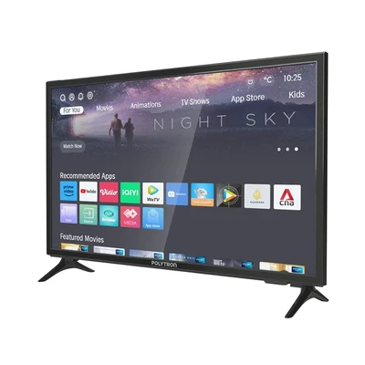 Gambar Polytron 32 Inch LED HD Smart TV PLD32CV1869 - Hitam
