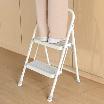 Gambar Azko Tangga Lipat Aluminium 2 Step - Putih