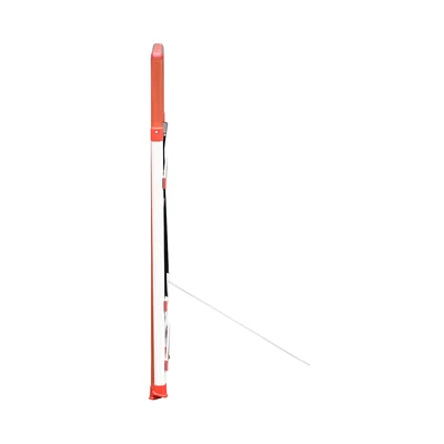 Gambar Azko 1 Mtr Tangga Lipat Aluminium & Steel 3 Step Saving Save - Merah/Putih